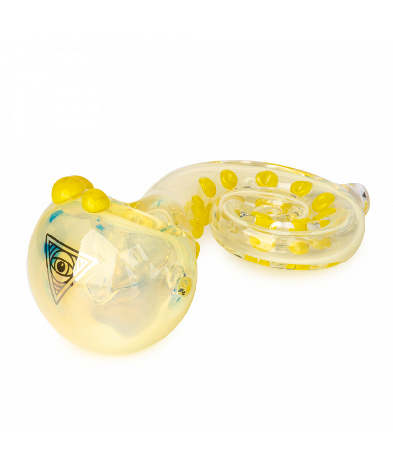 Red Eye Glass Tentacle Hand Pipe