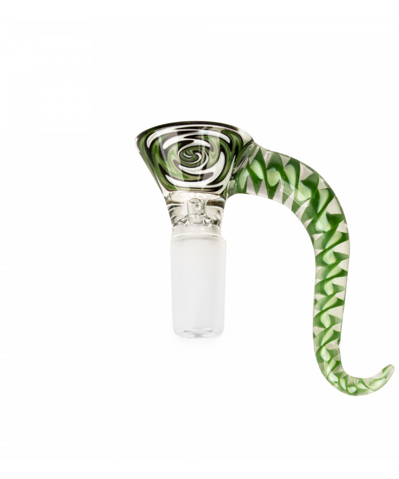 Red Eye Glass 14mm Carnival Cone Bowl