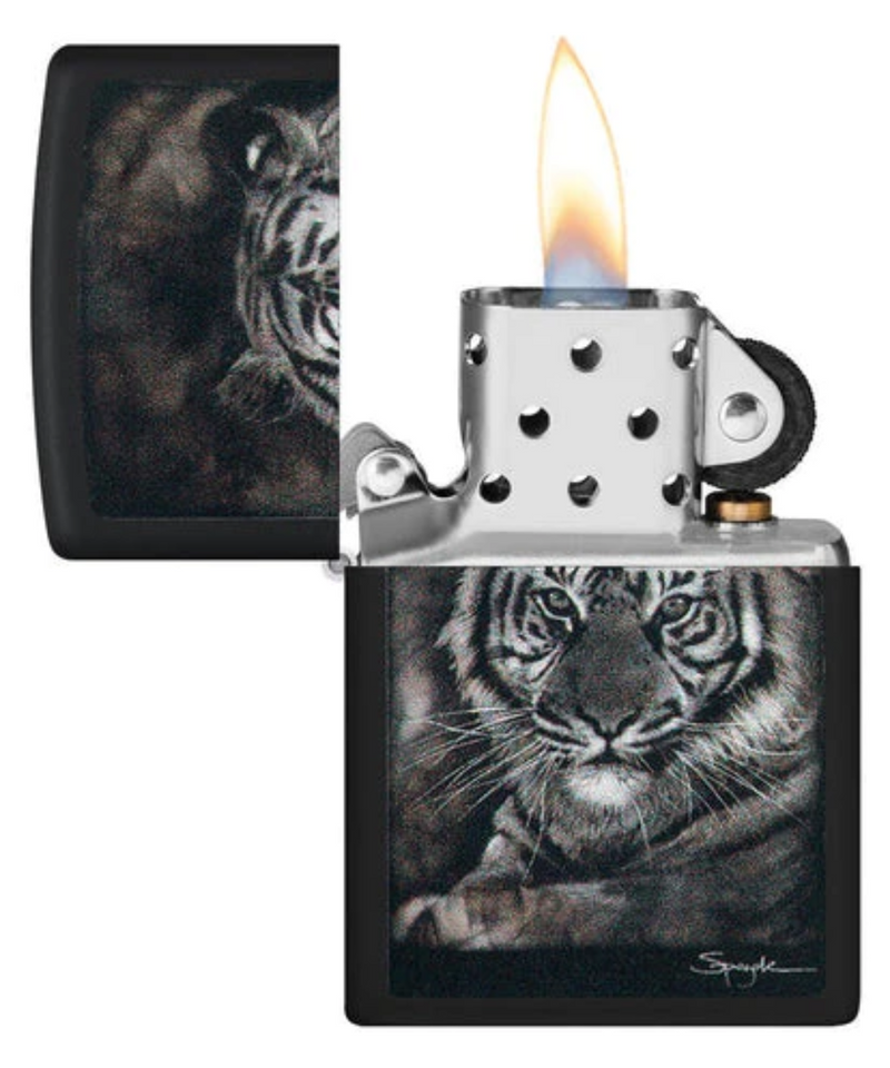 Spazuk Tiger Zippo Lighter