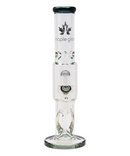 Maple Glass Showerhead Perc Straight Tube Glass Bong