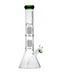 Blueberry 15" Double Tree Perc Glass Bong