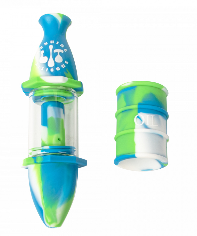 Lit 7" Silicone Nectar Collector