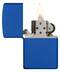 Royal Blue Matte Zippo Lighter