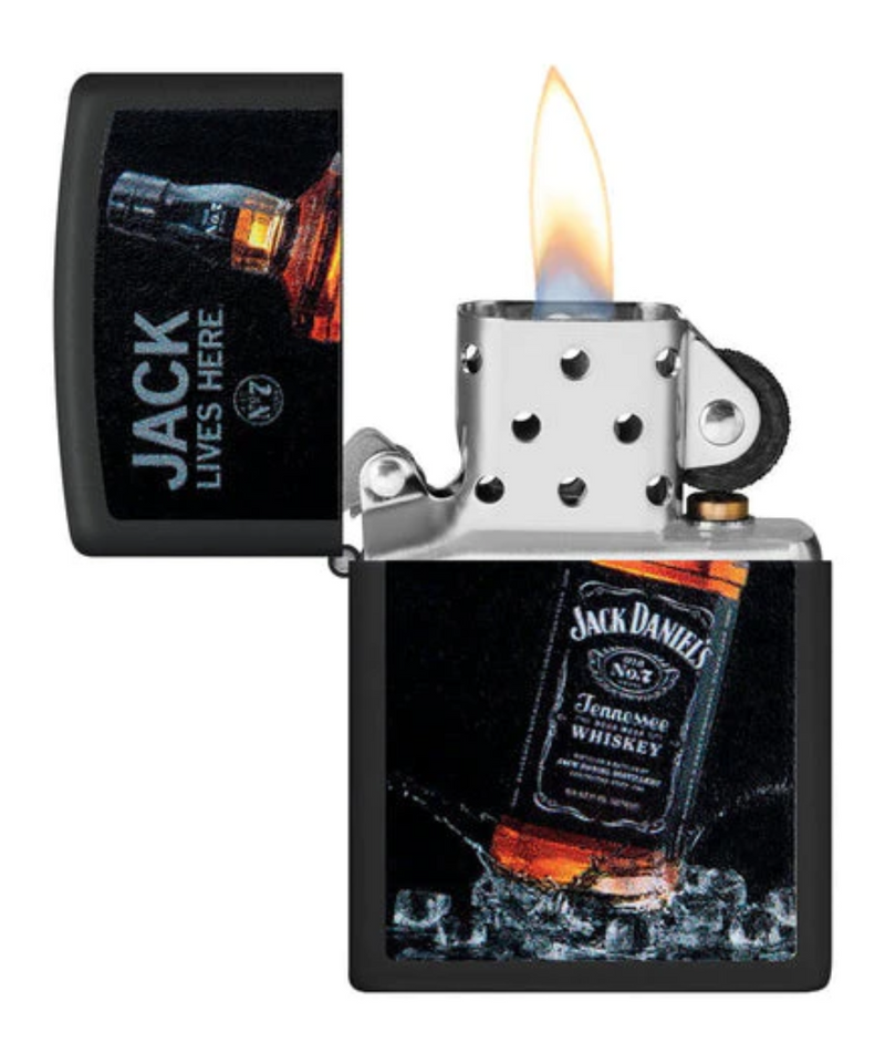 Jack Daniels Splash Zippo Lighter