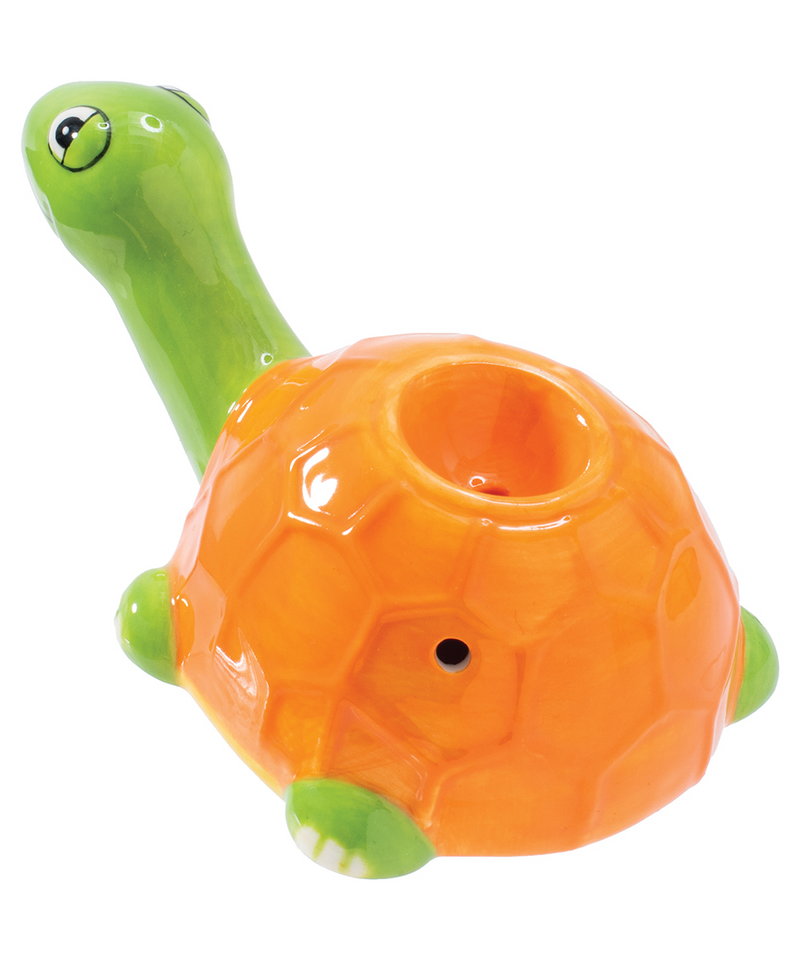Wacky Bowlz Turtle Ceramic Pipe