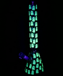 18" Ghostly Glow Beaker Bong