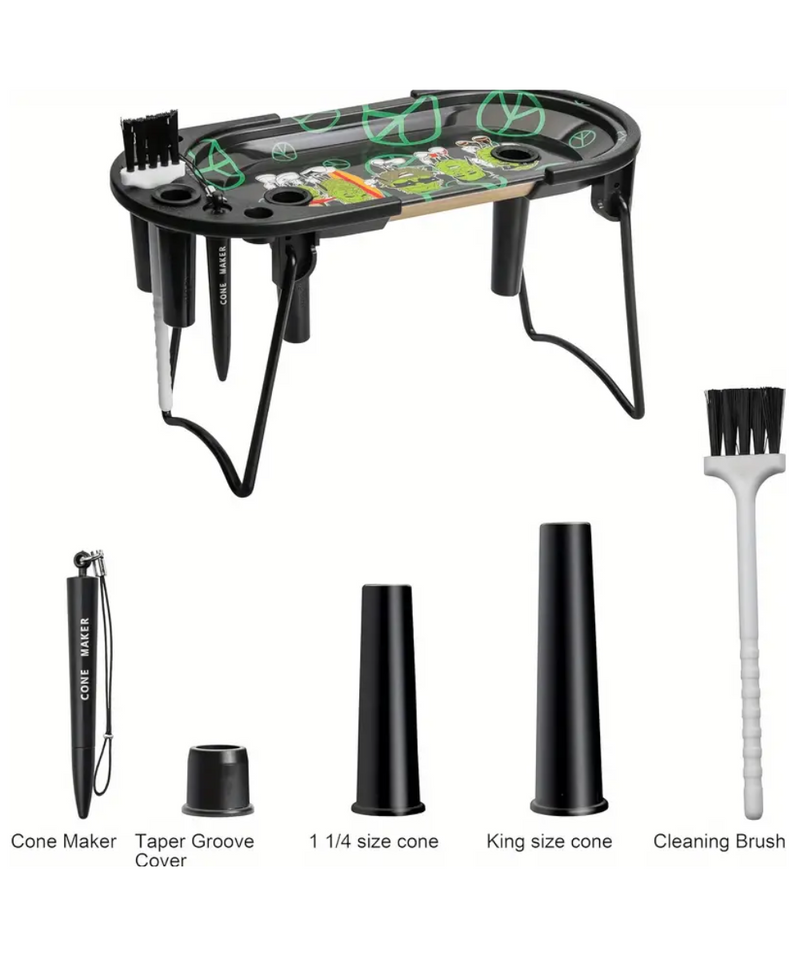 Buds Cone Filler Rolling Tray