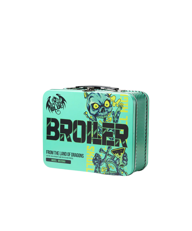 Special Blue Broiler Torch With Matching Tin