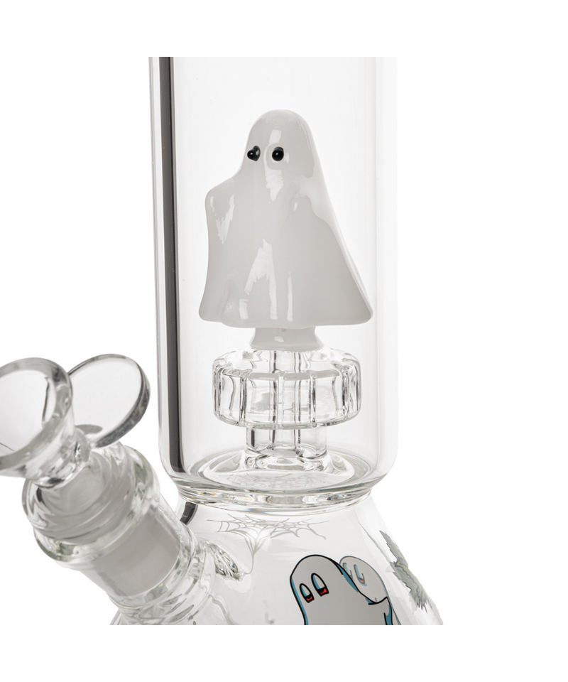 Red Eye Glass 12" Dual Chamber Ghoulish Glass Bong