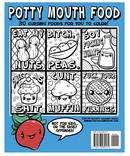 Potty Mouth Food Colouring Book