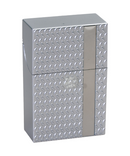 Fujima Diamond Plate Texture Plastic Cigarette Case