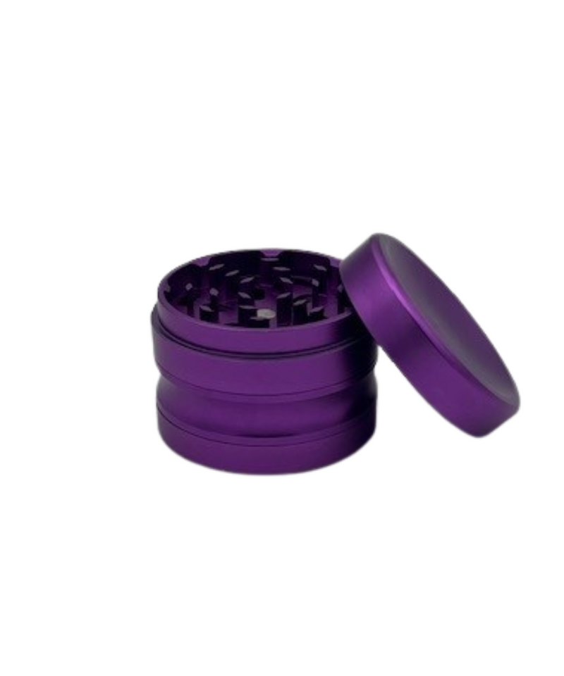 2.5" 4-Piece Metal Grinder With Concave Top