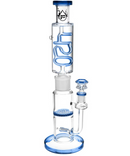 Pulsar 2-Piece Glycerin Honeycomb Perc Glass Bong