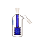 Marley Glass 14mm 45° Quad Tire Perc Ash Catcher