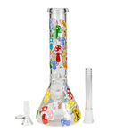 10" Mushroom Design Beaker Bong