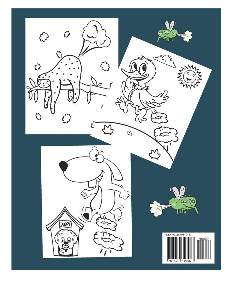 The Farting Animals Colouring Book