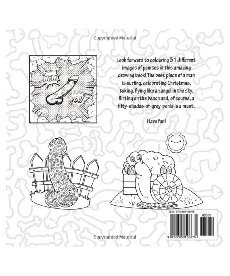 Penis Colouring Book