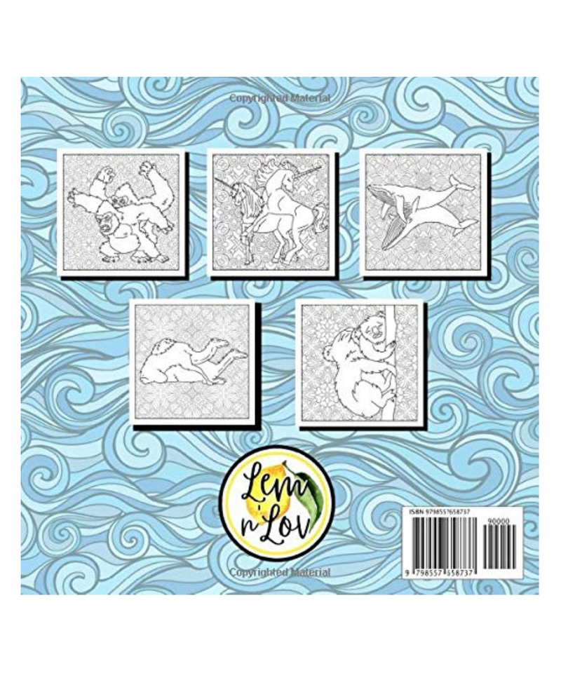 Humping Animals Colouring Book