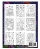 Mushrooms Colouring Book