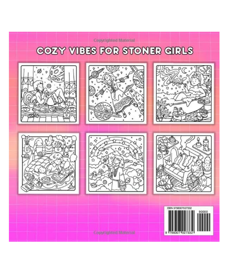 Stoner Moments Colouring Book