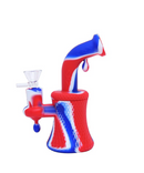 6.5" Honeycomb Silicone Bong