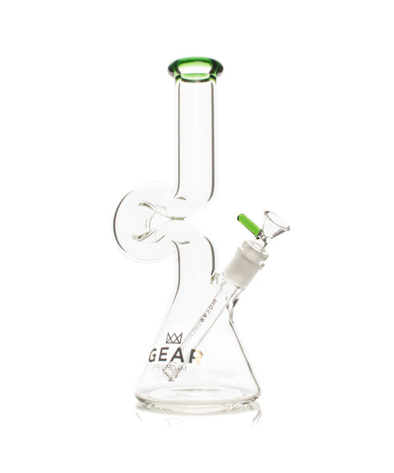 Gear 12" Loopy Glass Beaker Bong