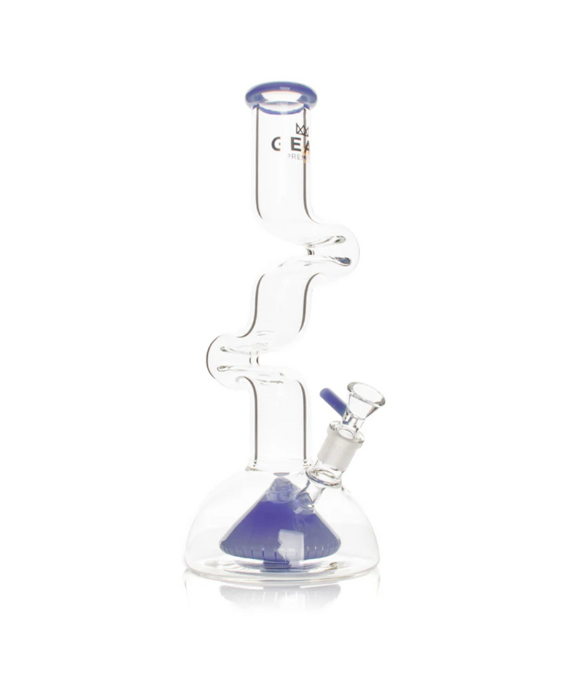 Gear 12" 2-Arm Zorro Glass Beaker Bong