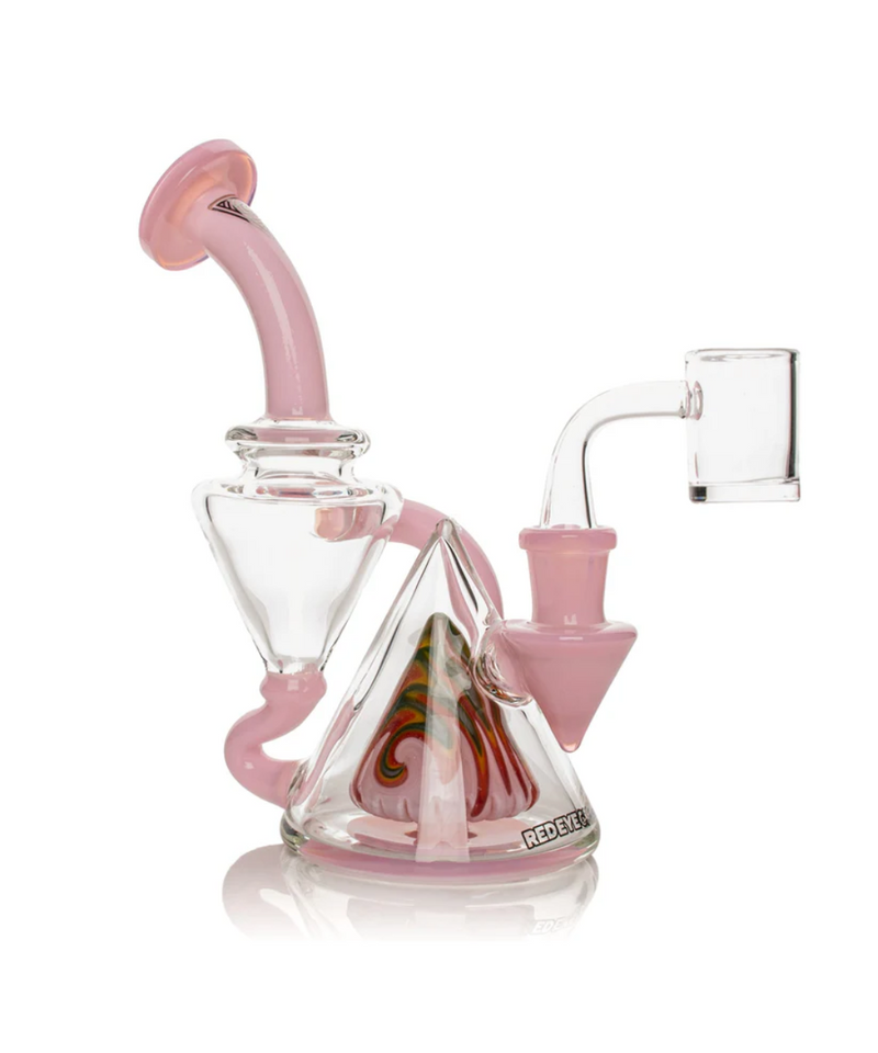Red Eye Glass 7" Montage Recycler Dab Rig