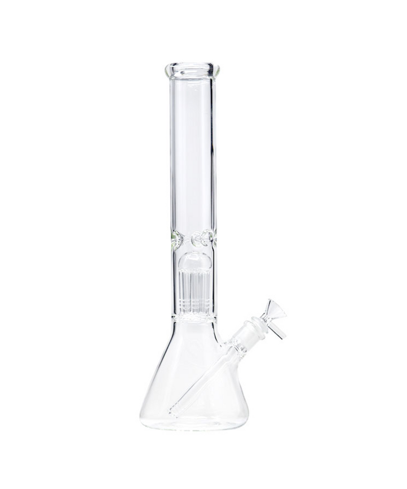 16.5" 8-Arm Tree Perc Glass Beaker Bong