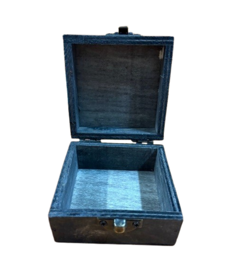 Small Square Wooden Box