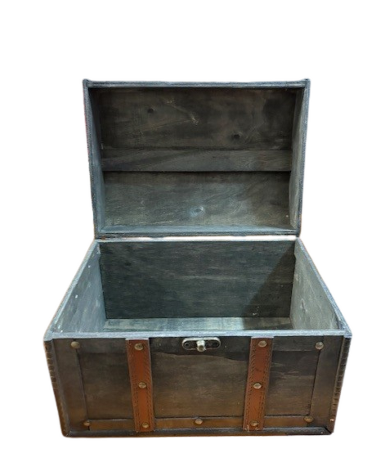 Extra Large Wooden Chest With Handle