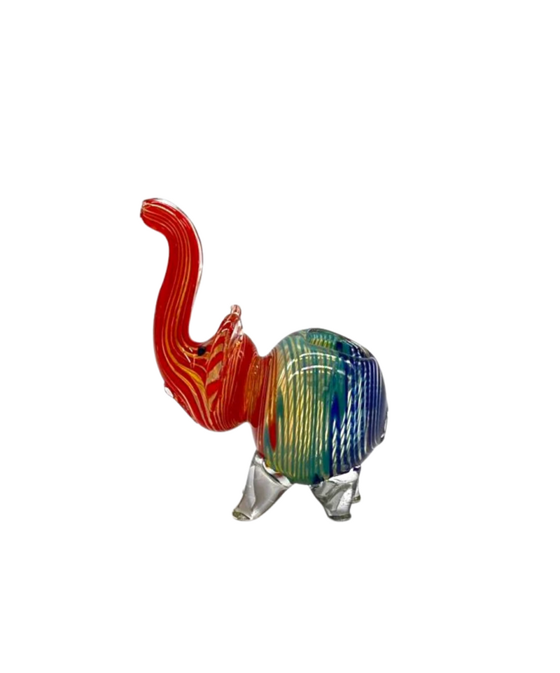 4" Elephant Glass Pipe