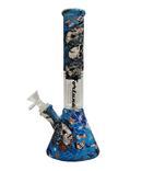 11" Silicone Beaker Bong With Glass Tree Perc