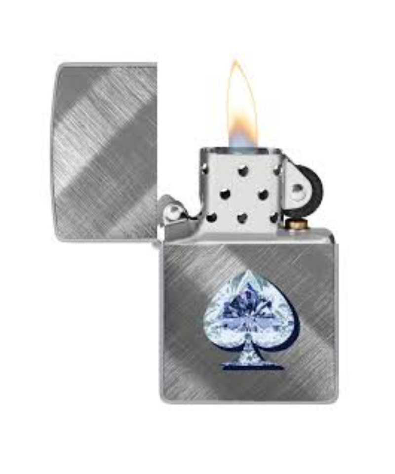 Ace Of Spades Diamond Zippo Lighter