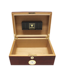 Wood Humidor 60 Count With Lock & Key
