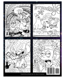 90's Stoner Cartoon Colouring Book