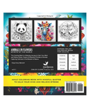 Animals In Flowers Colouring Book