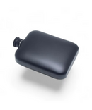6oz Rectangular Black Flask