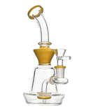7" Bent Crown Mini Glass Bong