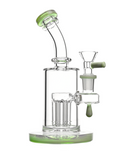 7" Bent Neck Tree Perc Glass Bong
