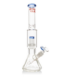Red Eye Glass 12" Dodecagon Glass Bong