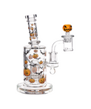 Pulsar 7.75" Halloween Ball Glass Dab Rig Set