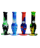 8.25" Silicone Skull Bong