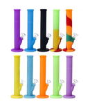 14" Straight Tube Silicone Bong