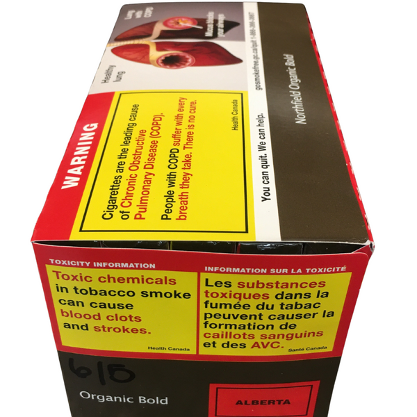 Northfield Organic Bold King Size Carton – Gord's Smoke Shop