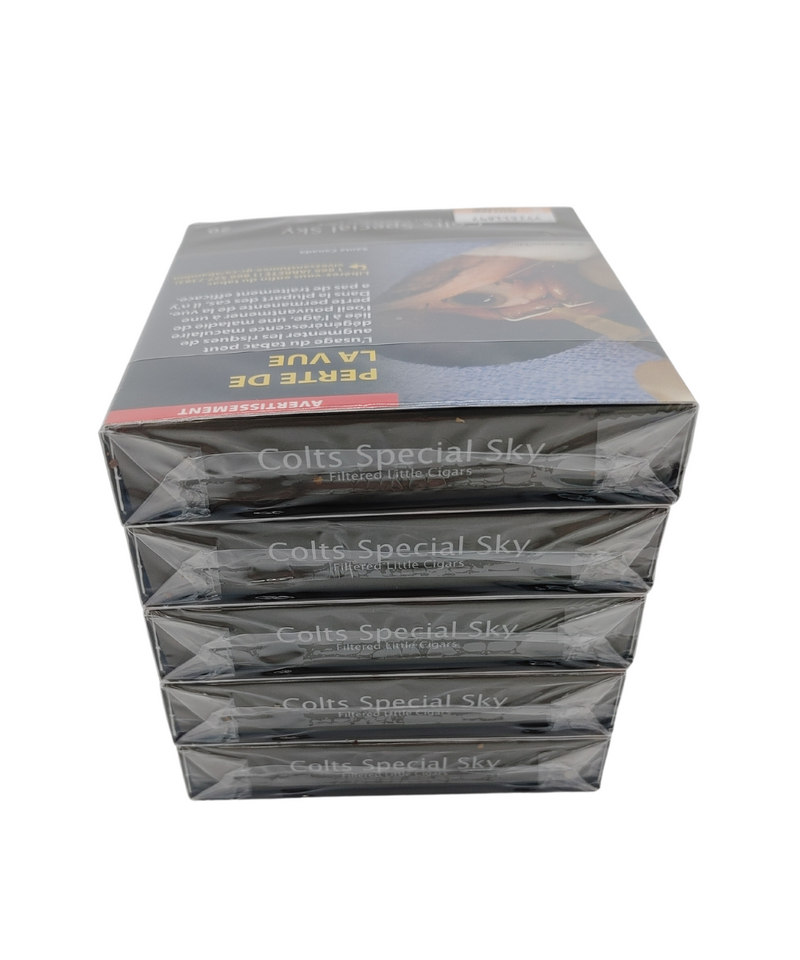 Colts Special Sky Cigar Carton 5x20Pk