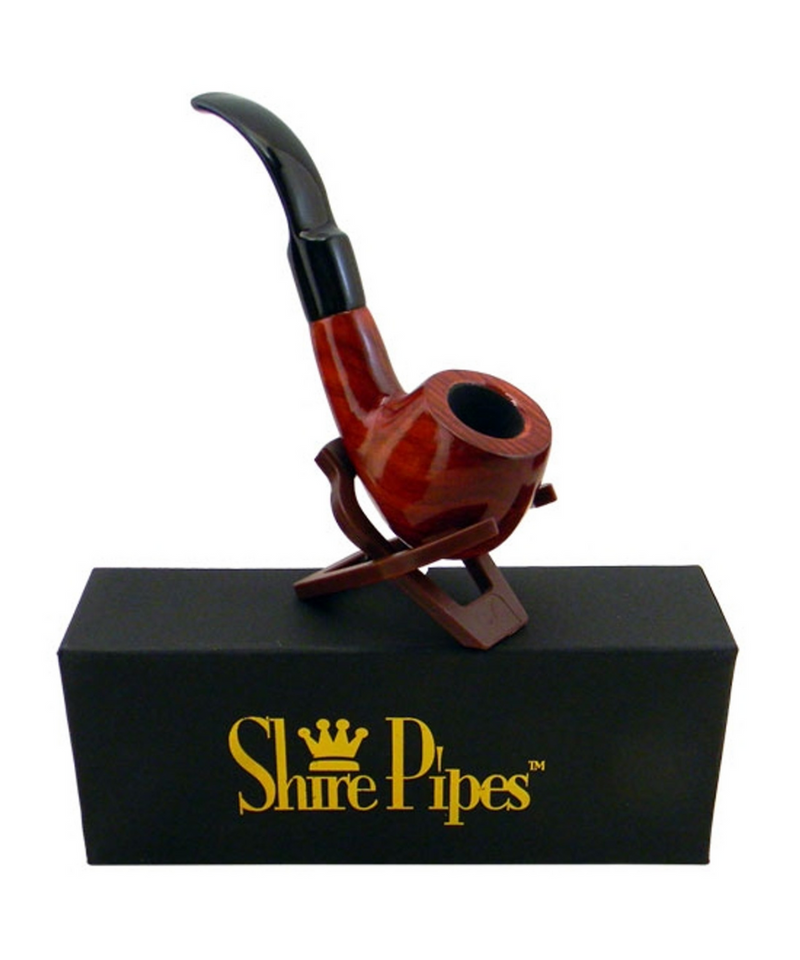 Shire 5" Bent Apple Rosewood Pipe