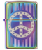 Zippo Rivit Peace Sign Lighter