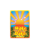 Wake And Bake Sticker