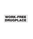 Work-Free Drug Place Sticker